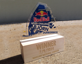 Red Bull Speed Challenge with Björn Dunkerbeck – trofeum